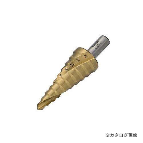 マーベル MARVEL チタンコーティングステップドリル スパイラル仕様 ストレートシャンクタイプ ...