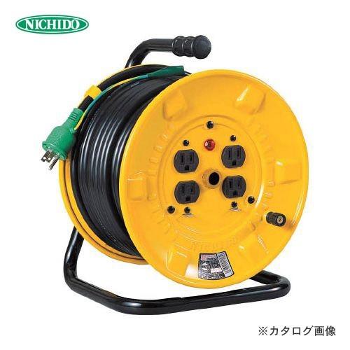 (おすすめ)日動工業 100V 一般型ドラム 30m アース付 NNP-E34