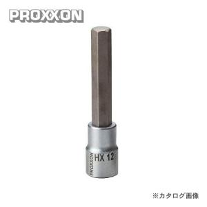 プロクソン PROXXON ヘックスビットソケット 12mm ロング 1/2 No.83487｜plus1tools
