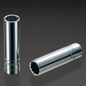 ネプロス KTC nepros 6.3sq.ディープソケット(十二角) 8mm NB2L-08W