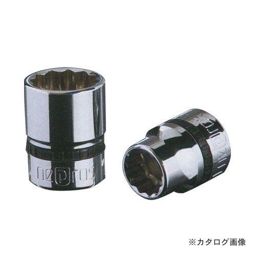 ネプロス KTC nepros 9.5sq.ソケット(十二角) NB3-1/4W