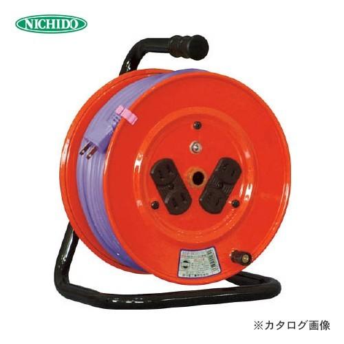 (おすすめ)日動工業 100V 一般型ドラム 30m アース無 パイロットランプ有 ソフトン NR-...