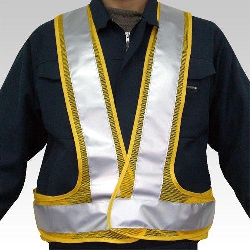 大中産業 (10枚入) 反射ベスト スポビーム イエロー YGT-63