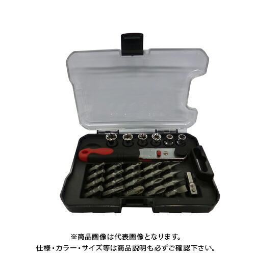 プロモート PROMOTE 28pcsミニラチェットドライバーセット PMRD-28