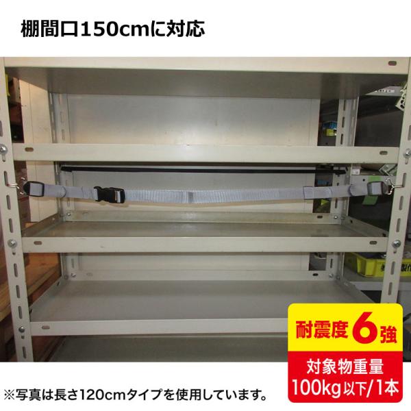 サンワサプライ SANWA 落下ストッパーフック式 150cm (1本入り)  QL-E97-150