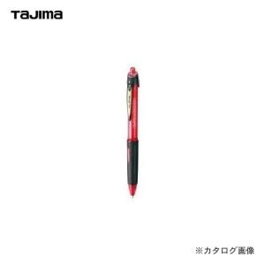 タジマツール Tajima すみつけボールペン〈1.0mm〉All Write 赤 SBP10AW-RED｜plus1tools
