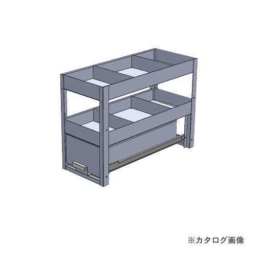 (直送品)デンサン DENSAN システムキャビネット(サイド棚) SCT-S03