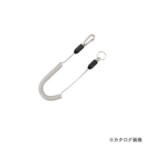 トップ工業 スリム四角コイルセーフティコード(クリアー) SFC-212SCL