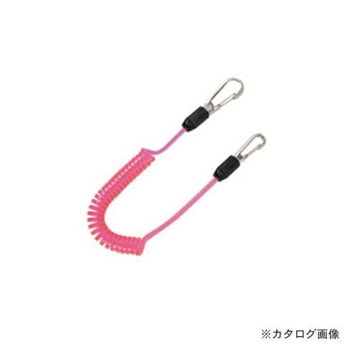 トップ工業 四角コイルセーフティコード（蛍光ピンク） SFC-412SP