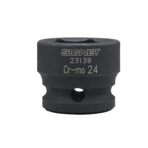 シグネット SIGNET インパクト用極短ソケット 24mm 23139｜plus1tools