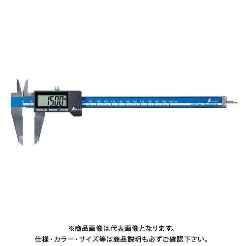 シンワ測定 デジタルノギス 大文字2 200mm 19996