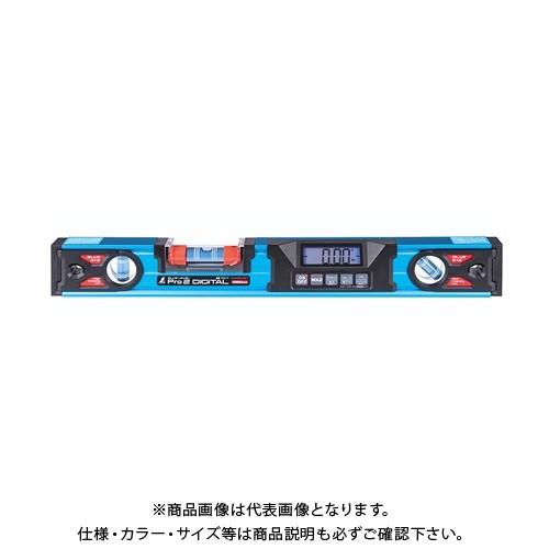 シンワ測定 ブルーレベル Pro 2 デジタル450mm 防塵防水 マグネット付 75317