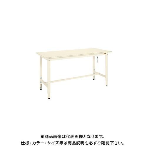 直送品 サカエ 帯電防止マット張高さ調整作業台 DSS-189EI