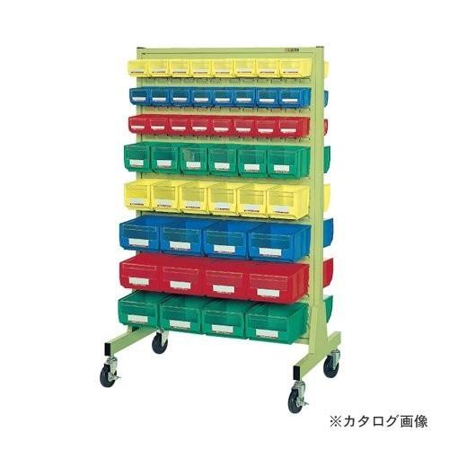 直送品 サカエ SAKAE パネルハンガー 移動式 両面タイプ NFP-128CW