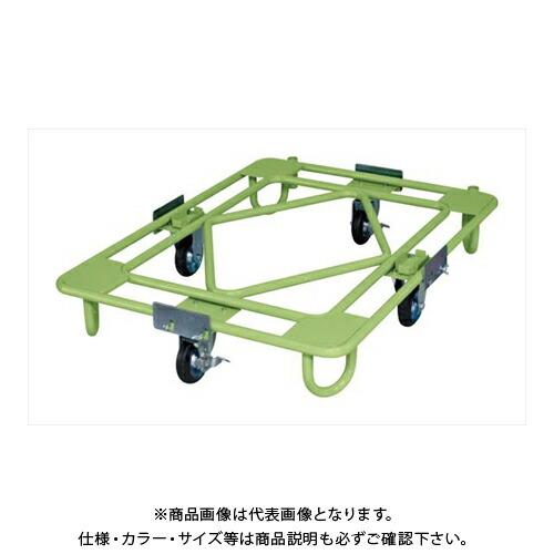 (運賃見積り)(直送品)サカエ SAKAE 自在移動回転台車 W1100×D800 グリーン RB-...
