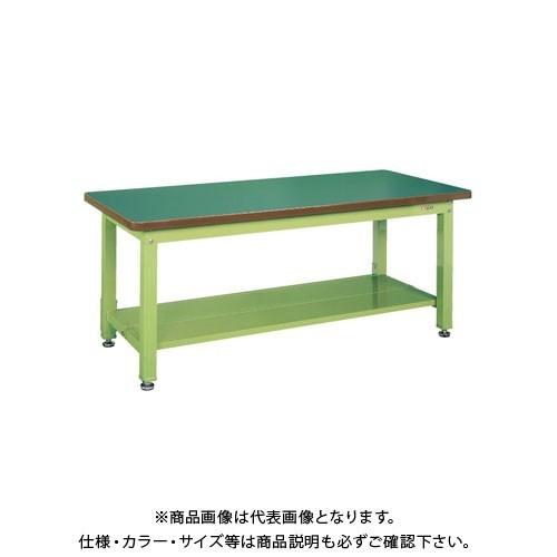 直送品 サカエ 重量作業台KWタイプ中板2枚付 KWF-188T1
