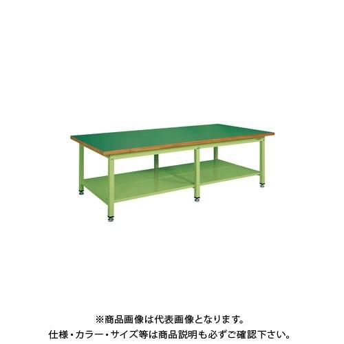直送品 サカエ 大型作業台・重量KWタイプ KWF-2412T