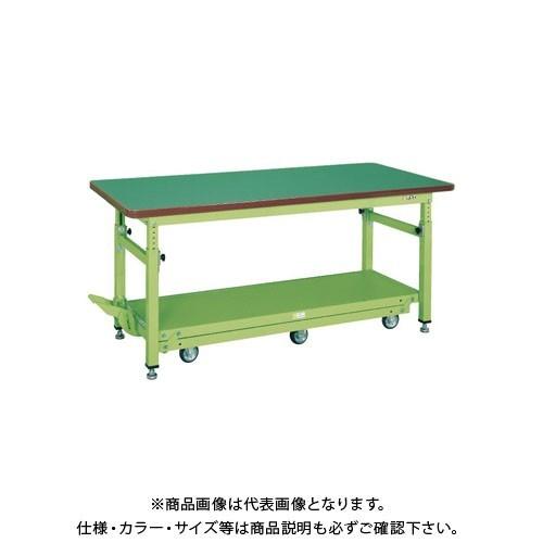 直送品 サカエ ペダル昇降移動式作業台・軽量TKKタイプ TKW-188Q6FD