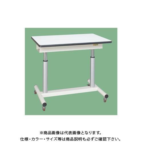 直送品 サカエ 昇降作業台(パールホワイト) KUD-9060W