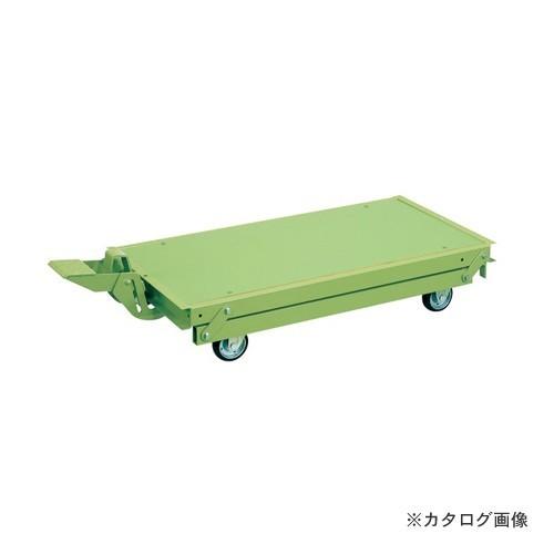 直送品 サカエ SAKAE 作業台オプションペダル昇降台車 KTW-157DPS