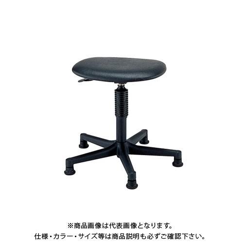 直送品 サカエ ワークチェアー S1P-BKN