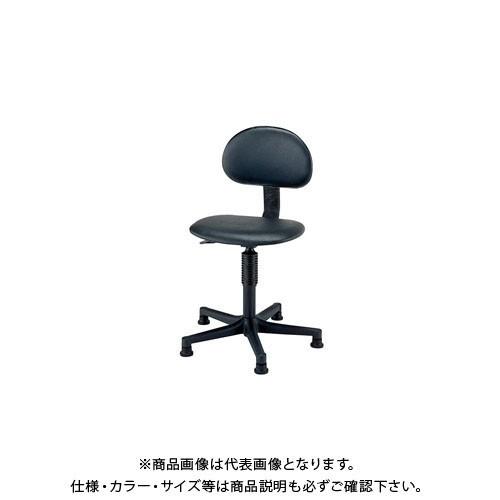 直送品 サカエ ワークチェアー C1P-BKN