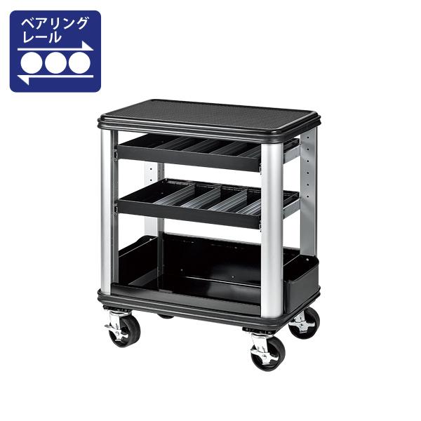 送料別途 直送品 KTC SKR-C ツールステーション (2段2引出しタイプ) シルバー×ブラック...