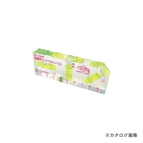 (メール便可)KOD アカツキ製作所 設備用コンパクトレベル M付き PQ-100M 003304