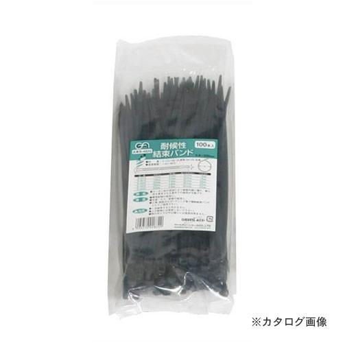 三共 GA 結束バンド (クロ) 100入 B4820