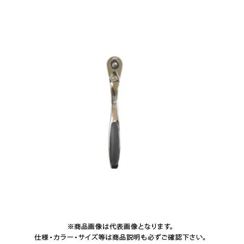 (メール便可)三共 H&amp;H 108Tラチェットハンドル 130mm HCR-20