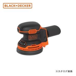 ブラックアンドデッカー BLACK＆DECKER 18V コードレスランダムオービットサンダー (本体のみ) BDCROS18B｜plus1tools