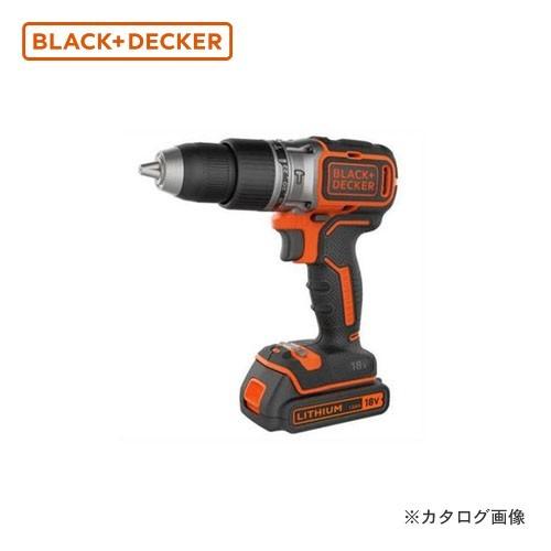 ブラックアンドデッカー BLACK＆DECKER 18V ブラシレス振動ドリルドライバー BL188...