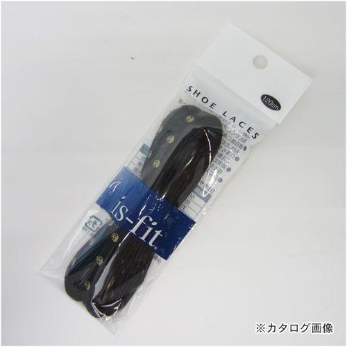 モリト MORITO シューレースドクロ 120cmH040-1433 黒/ゴールド 606756