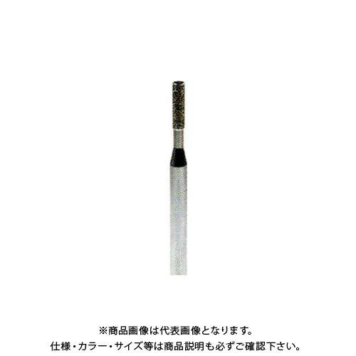 柳瀬 ヤナセ 電着ダイヤモンドバー 円筒型 φ2×8 φ3mm軸 (5本入) D02C