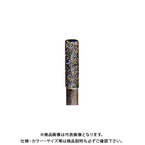 柳瀬 ヤナセ 電着ダイヤポイント 円筒型 φ2.5×7 φ2.35mm軸 (5本入) S2-124