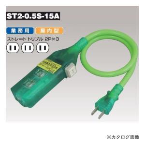 日動工業 セーフティタップ ST2-0.5S-15A｜plus1tools