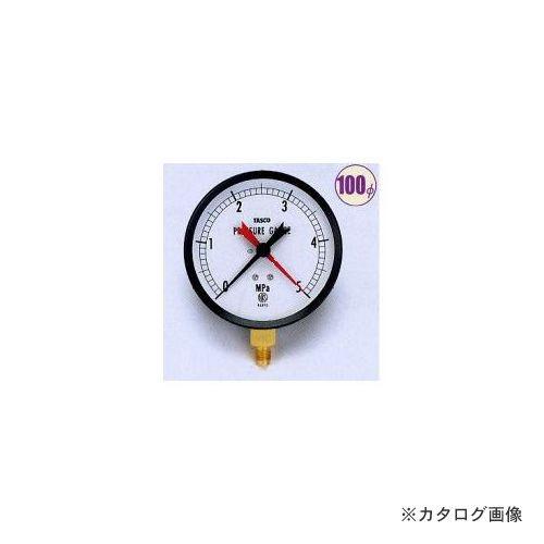 タスコ TASCO 100φ圧力計(5.0mpa設置針式) TA148AF-350