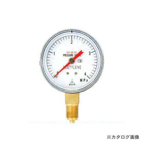 タスコ TASCO アセチレン調整器用ゲージ 1次側用 TA380GB-1