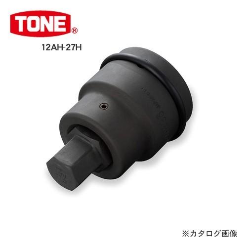 前田金属工業 トネ TONE 38.1mm(1 1/2”) インパクト用ヘキサゴンビットソケット(差...
