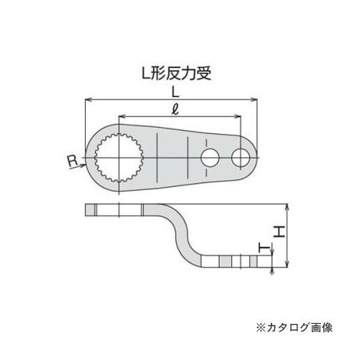 トネ TONE パワーデジトルク・電動パワーデジトルク用反力受 30SLH