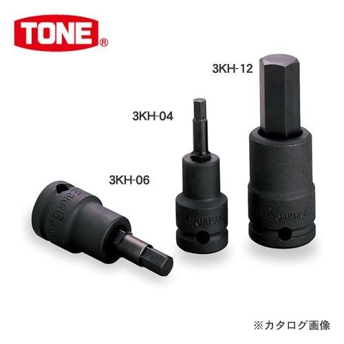 前田金属工業 トネ TONE 9.5mm(3/8”) ヘキサゴンソケット (強力タイプ) 3KH-0...
