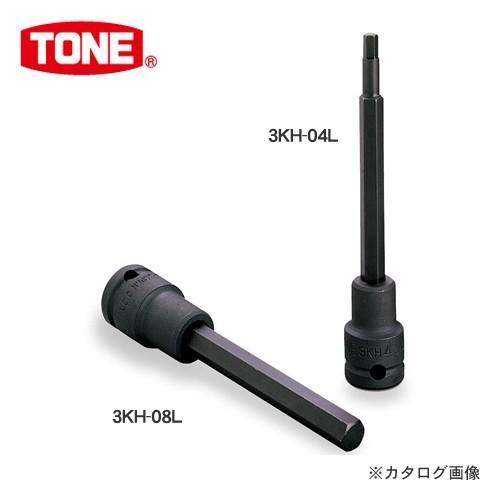 前田金属工業 トネ TONE 9.5mm(3/8”) ロングヘキサゴンソケット(強力タイプ) 3KH...