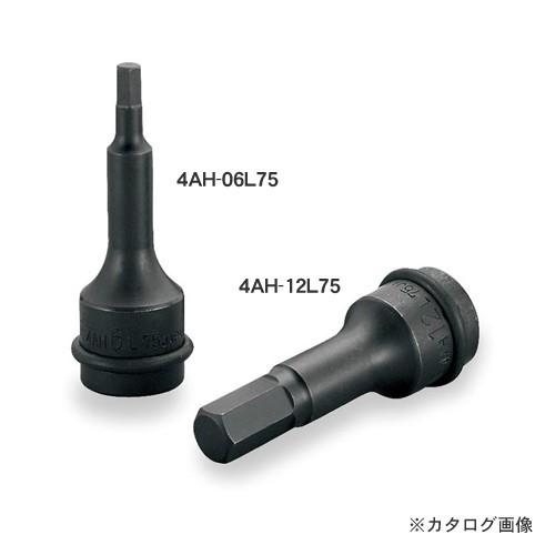 前田金属工業 トネ TONE 12.7mm(1/2”) インパクト用セミロングヘキサゴンソケット 4...