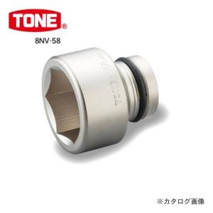 前田金属工業 トネ TONE 25.4mm(1”) インパクト用ソケット 90mm 8NV-90｜plus1tools