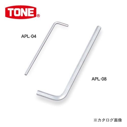 前田金属工業 トネ TONE ロング六角棒L形レンチ 4mm APL-04