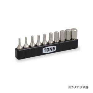 トネ TONE ヘキサゴンビットセット BTH10S｜plus1tools