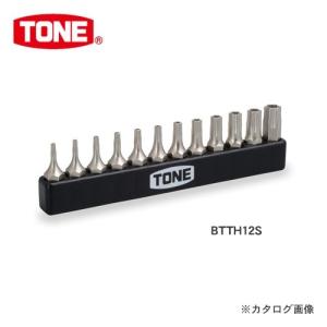 前田金属工業 トネ TONE T型トルクスビットセット(いじり防止タイプ)ビットホルダー付 BTTH12S｜plus1tools