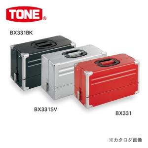 TONE トネ ツールケース マットブラック BX331BK｜plus1tools