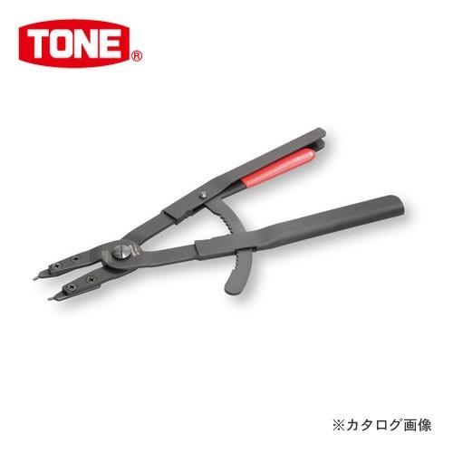 TONE トネ スナップリングプライヤ(ストレートタイプ・穴用) SRPH-400