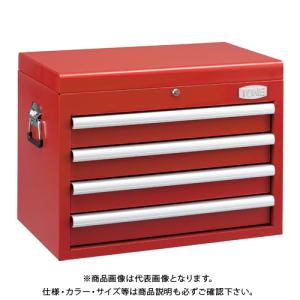 直送品 前田金属工業 トネ TONE トップチェスト レッド WS114R｜plus1tools